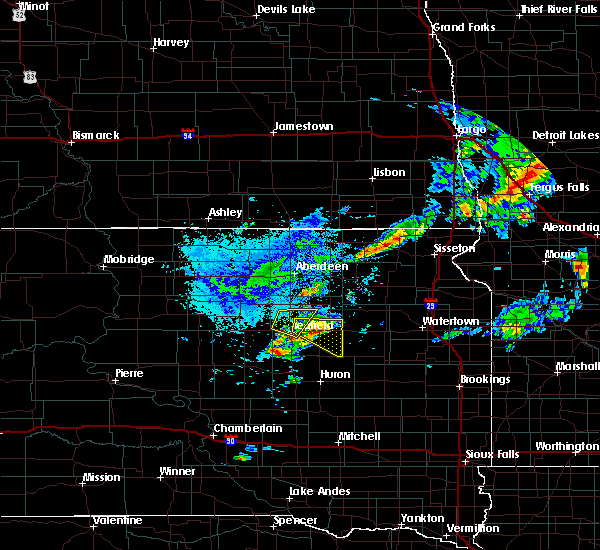 Interactive Hail Maps Hail Map for Frankfort, SD