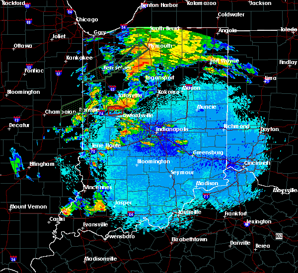 Interactive Hail Maps Hail Map for New Richmond, IN