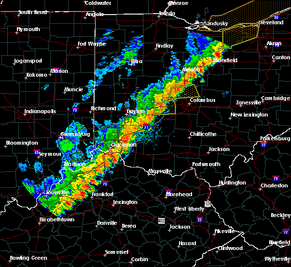 Interactive Hail Maps Hail Map for Dublin, OH
