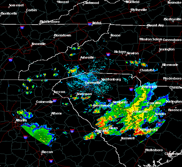 Interactive Hail Maps Hail Map for Brevard, NC