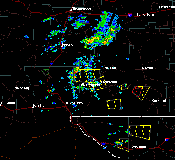 Interactive Hail Maps Hail Map for Tularosa, NM