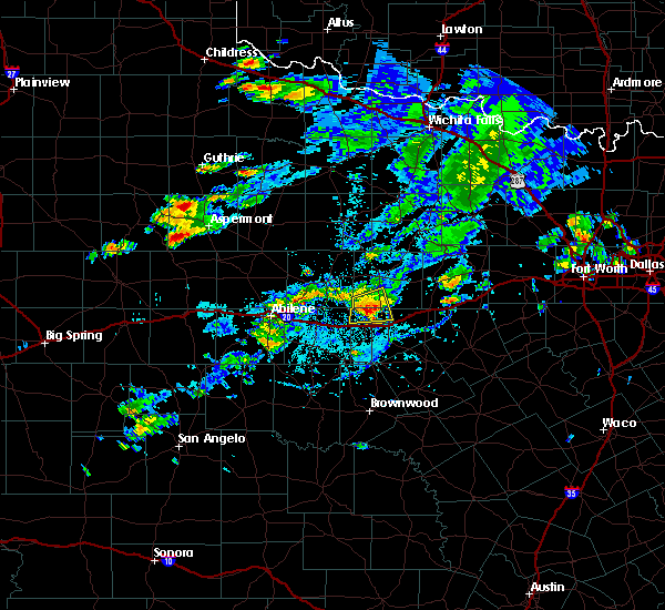 Interactive Hail Maps Hail Map for Eastland, TX