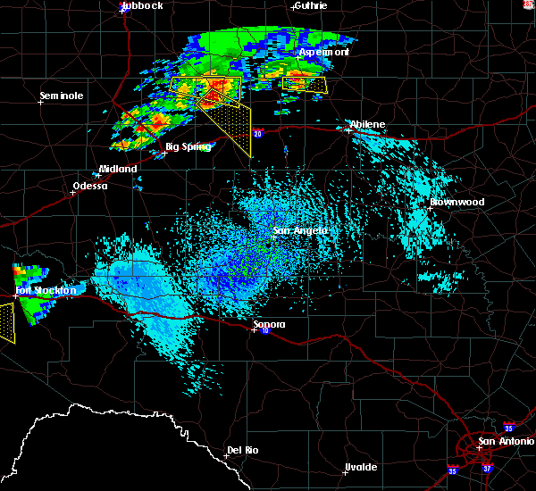 Interactive Hail Maps Hail Map for Snyder, TX
