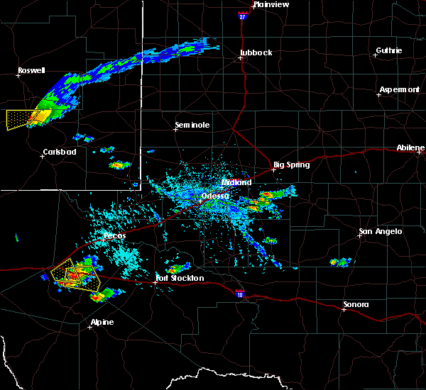 Interactive Hail Maps Hail Map for Balmorhea, TX