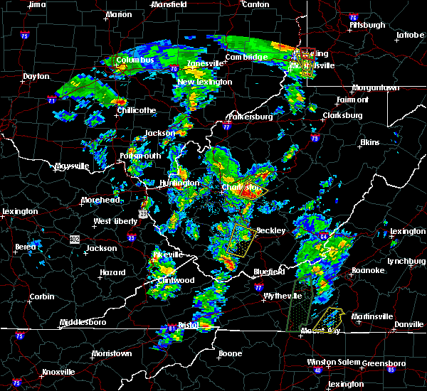 Interactive Hail Maps Hail Map for Beckley, WV