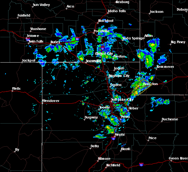 Interactive Hail Maps Hail Map for Evanston, WY