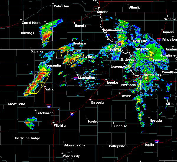 Interactive Hail Maps Hail Map for Marysville, KS