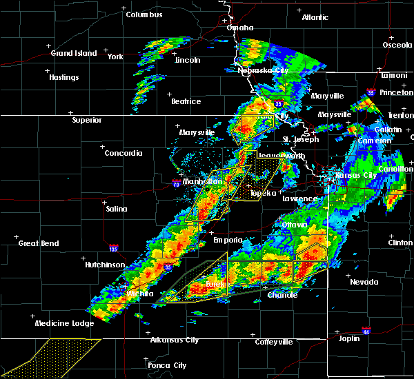 Interactive Hail Maps Hail Map for Denison, KS