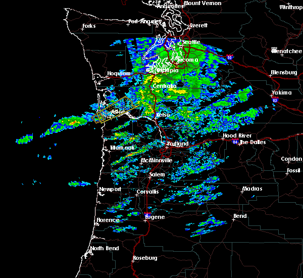 Interactive Hail Maps Hail Map for Chinook, WA