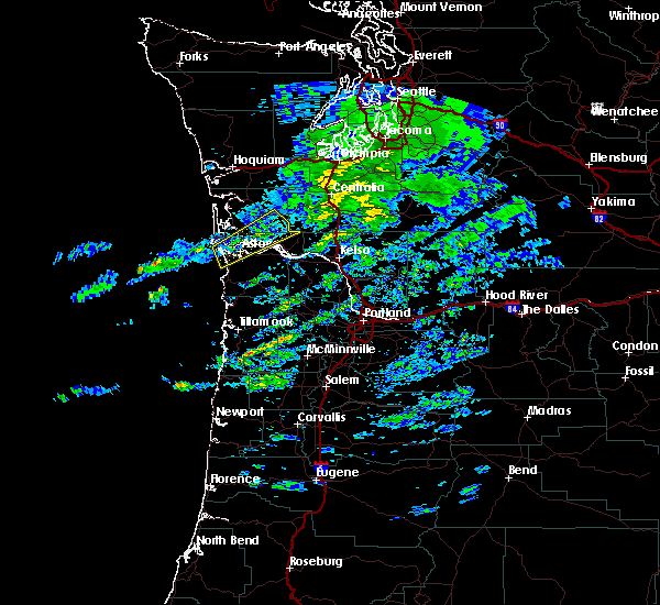 Interactive Hail Maps Hail Map for Chinook, WA