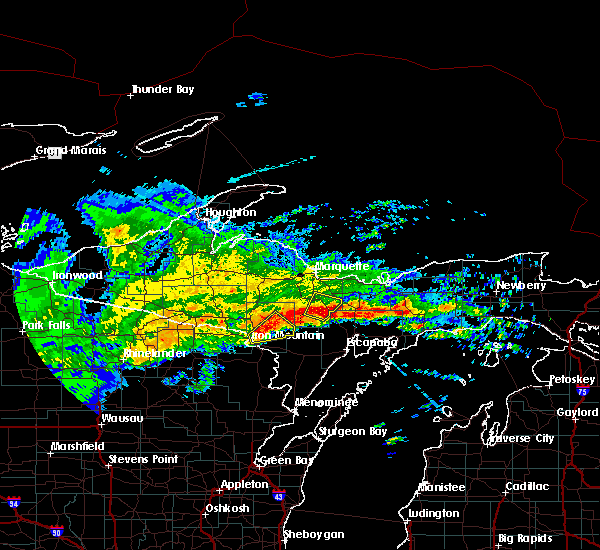 Interactive Hail Maps Hail Map for K. I. Sawyer, MI
