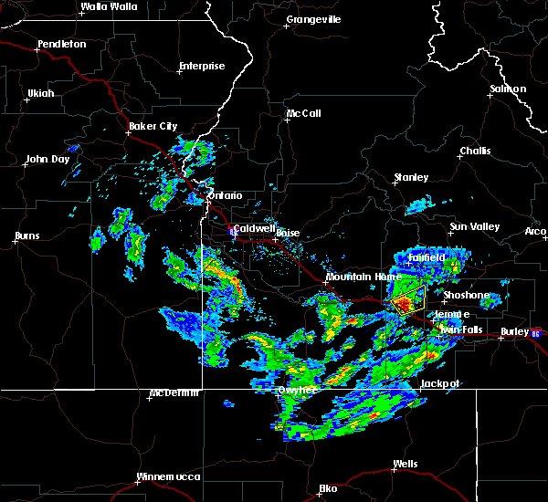 Interactive Hail Maps Hail Map for Bliss, ID