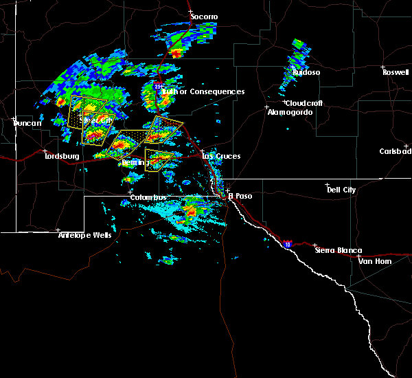 Interactive Hail Maps Hail Map for Garfield, NM