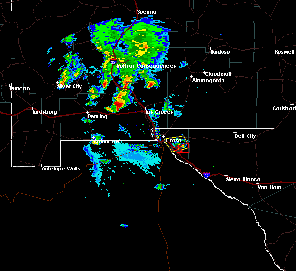 Interactive Hail Maps Hail Map for Horizon City, TX
