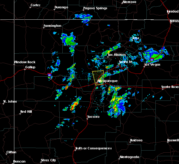 Albuquerque Satellite Weather Map Interactive Hail Maps Hail Map for Albuquerque, NM