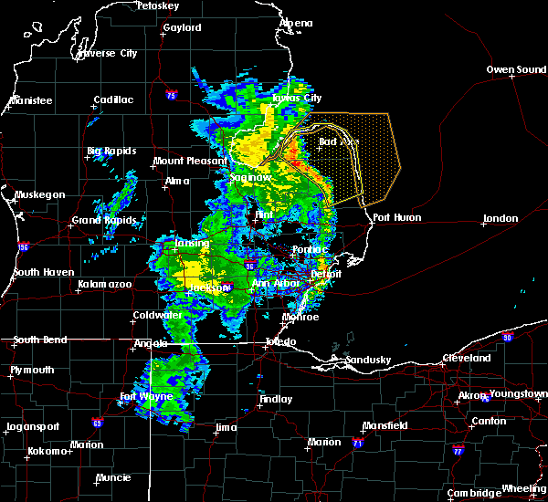 Interactive Hail Maps Hail Map for Caseville, MI