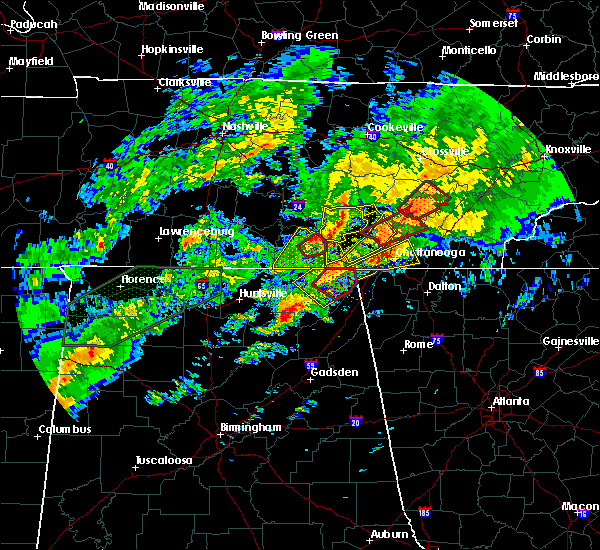 Interactive Hail Maps Hail Map for Winchester, TN