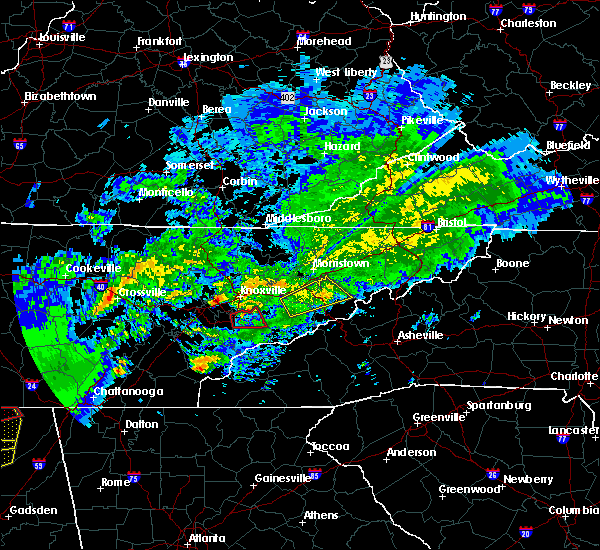 Interactive Hail Maps Hail Map for Parrottsville, TN