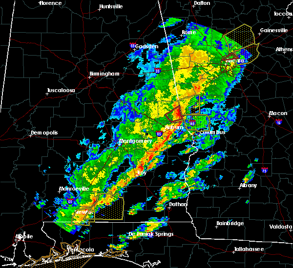 Interactive Hail Maps Hail Map for Waverly Hall, GA