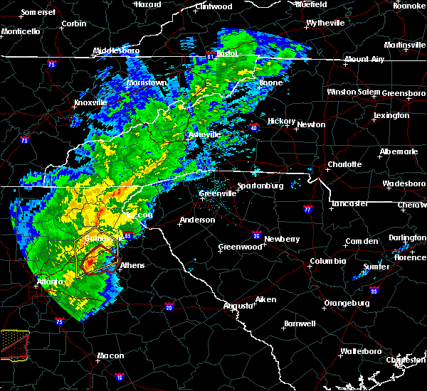 Interactive Hail Maps Hail Map for Glenville, NC