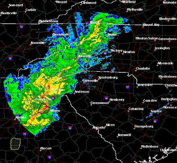 Interactive Hail Maps Hail Map for Clarkesville, GA