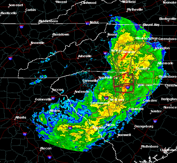Interactive Hail Maps Hail Map for Harmony, NC