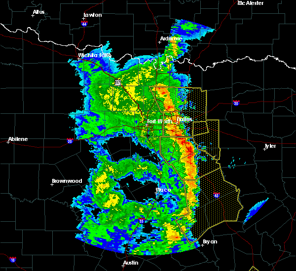 Interactive Hail Maps Hail Map for Terrell, TX