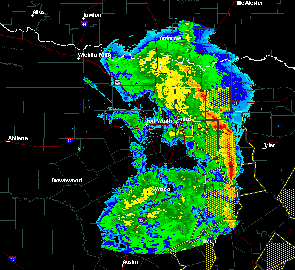 Interactive Hail Maps Hail Map for Athens, TX