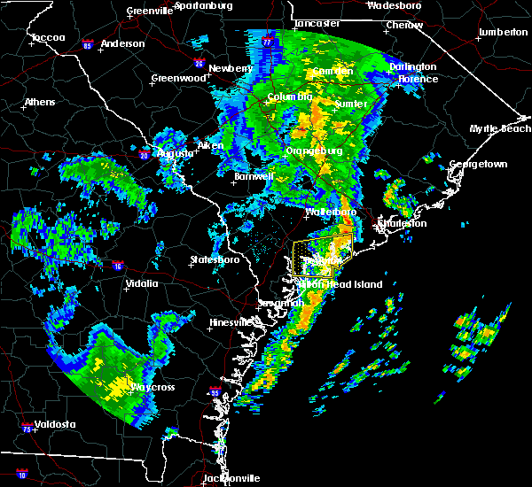 Interactive Hail Maps Hail Map for Edisto Beach, SC
