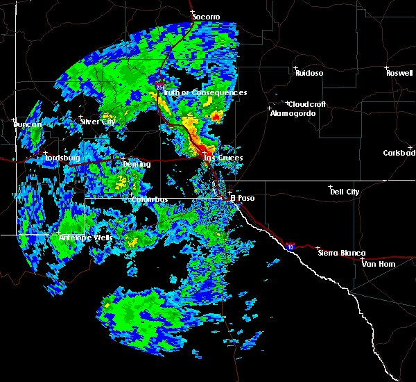 Interactive Hail Maps Hail Map for Las Cruces, NM