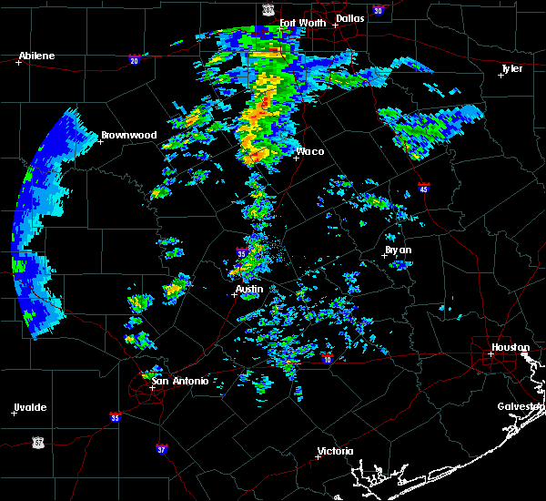 Interactive Hail Maps Hail Map for Waco, TX