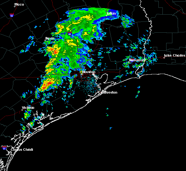 Interactive Hail Maps Hail Map for Wallis, TX