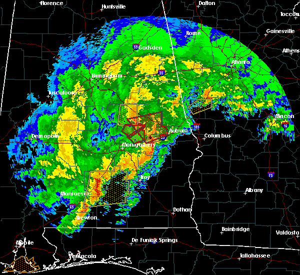 Interactive Hail Maps Hail Map for Camp Hill, AL