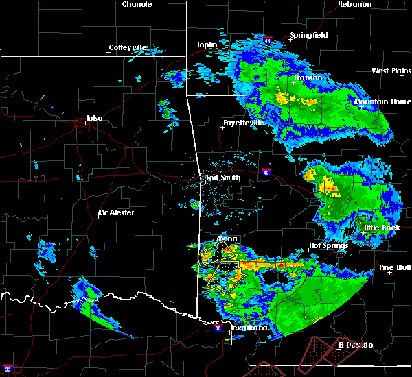 Interactive Hail Maps Hail Map for Mena, AR