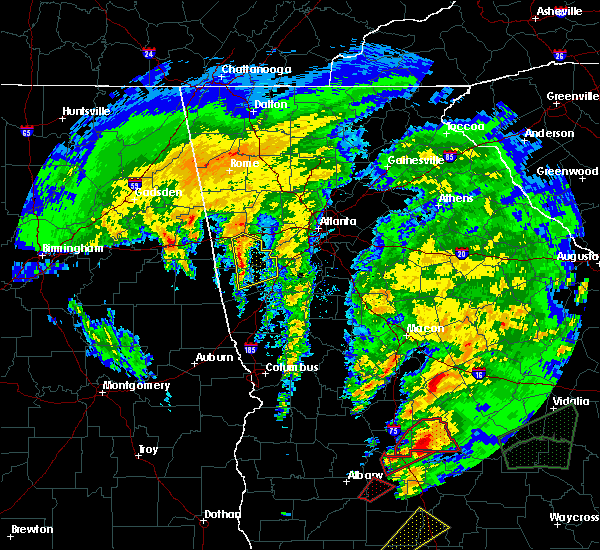 Interactive Hail Maps Hail Map for Carrollton, GA