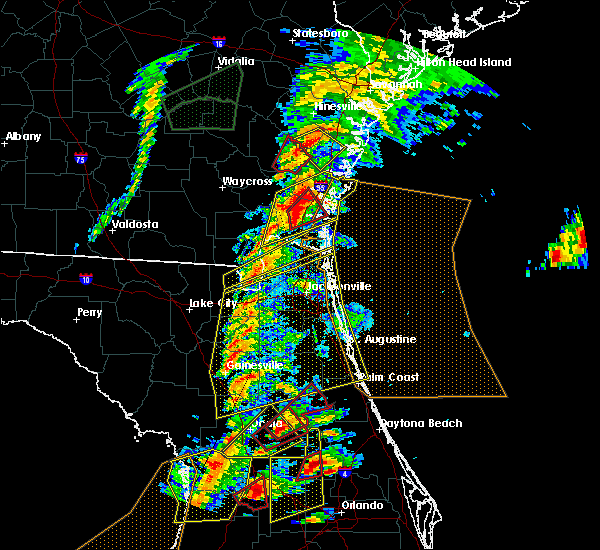 Interactive Hail Maps Hail Map for Pomona Park, FL