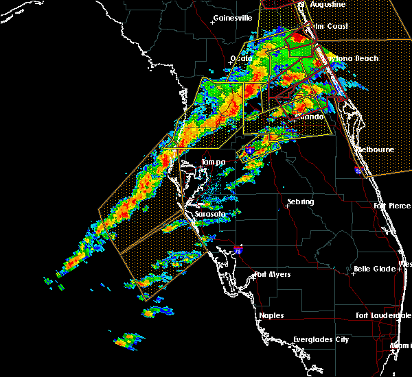 Interactive Hail Maps Hail Map for Crystal Lake, FL