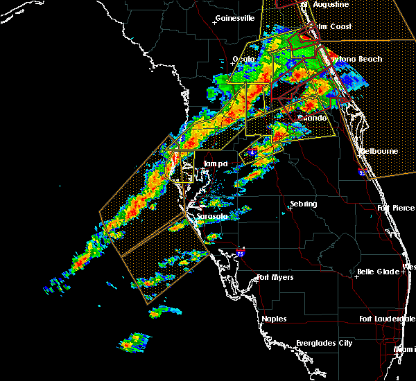 Interactive Hail Maps Hail Map for New Port Richey, FL