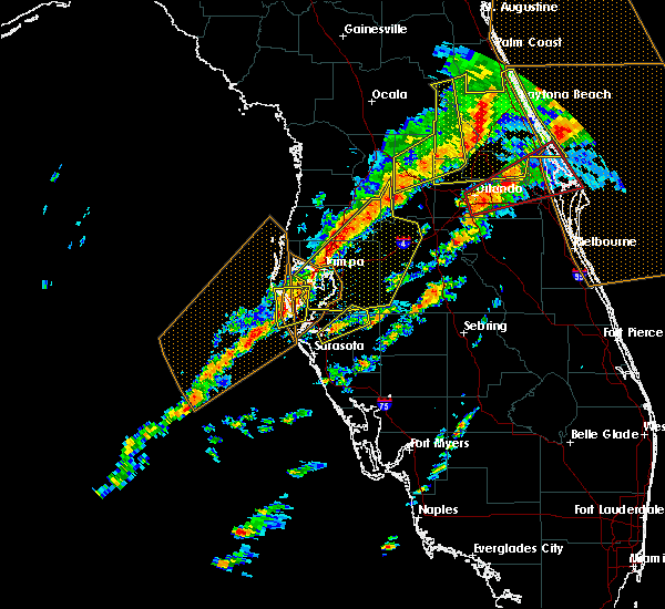 Interactive Hail Maps Hail Map for Zephyrhills South, FL