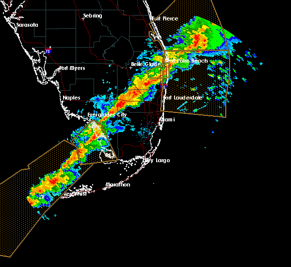 Interactive Hail Maps Hail Map for Boynton Beach, FL