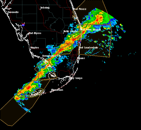 Interactive Hail Maps Hail Map for Southwest Ranches, FL