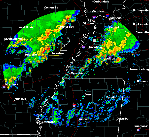 Interactive Hail Maps Hail Map for Jonesboro, AR