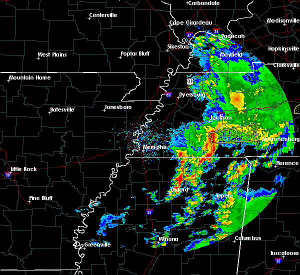 Interactive Hail Maps Hail Map for Henderson, TN