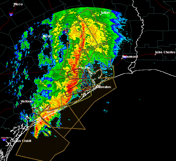 Interactive Hail Maps Hail Map for Brazoria, TX