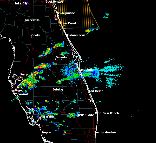 Oak Hill Florida Map Interactive Hail Maps Hail Map for Oak Hill, FL