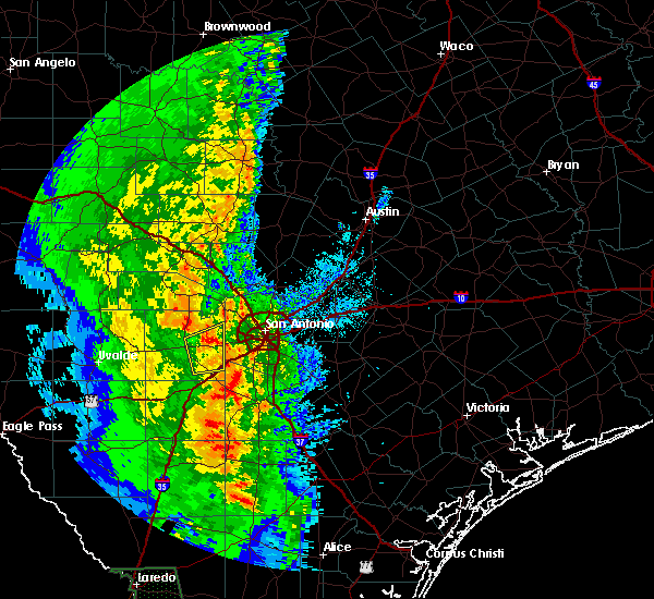 Interactive Hail Maps Hail Map for Devine, TX