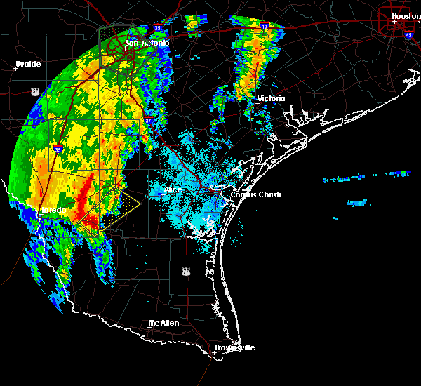 Interactive Hail Maps Hail Map for Mirando City, TX