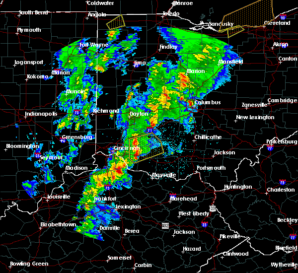 Interactive Hail Maps Hail Map for Hillsboro, OH