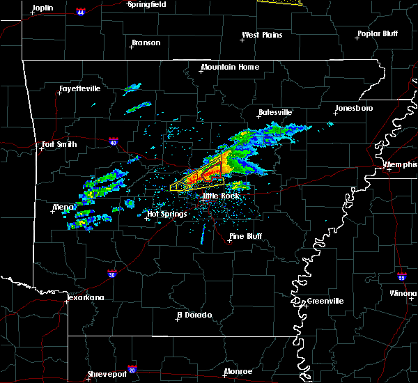 Interactive Hail Maps Hail Map for Conway, AR