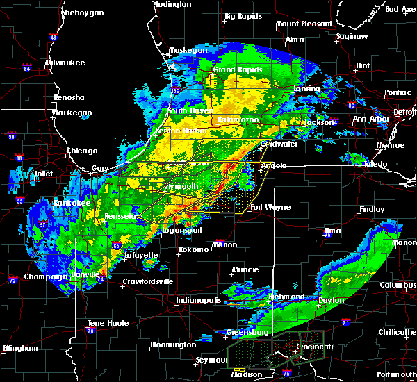 Interactive Hail Maps Hail Map for Fort Wayne, IN